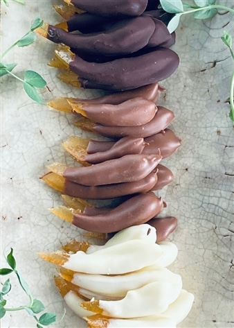 【オーガニックチョコレート使用】綾町の日向夏ピールチョコレート 3種セット（ビター・ミルク・ホワイト）