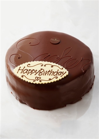 【Happy Birthdayプレート付】最高級洋菓子 ウィーンの銘菓ザッハトルテ 15cm