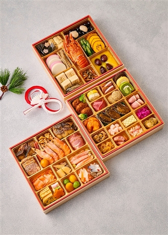 【ぎをん や満文】迎春おせち 三段重（特大・3～4人前）