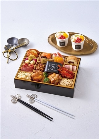 【東京青山「KIHACHI」】KIHACHI FOOD HALL オードブル＆パフェアイス（2人前）