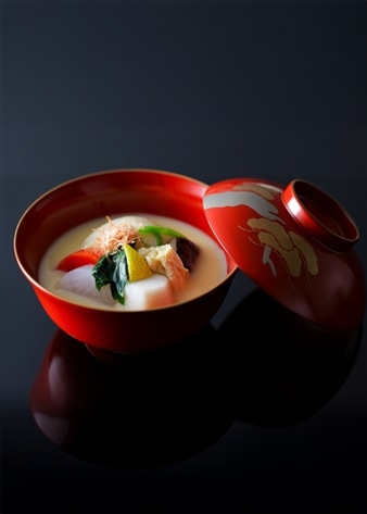 下鴨茶寮の京風雑煮