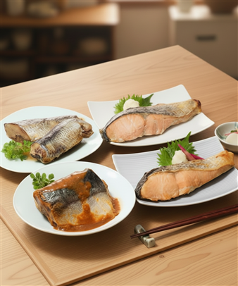 煮魚・焼き鮭詰合せA