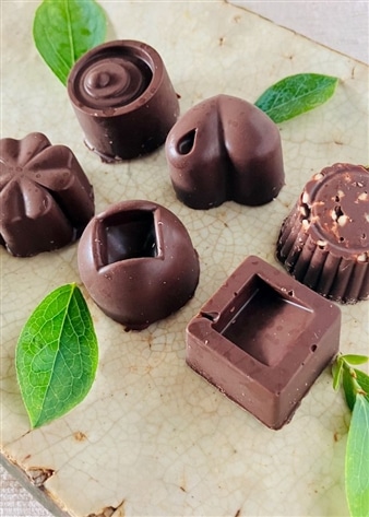 オーガニックビターチョコ詰合わせ＜6種類/6個＞