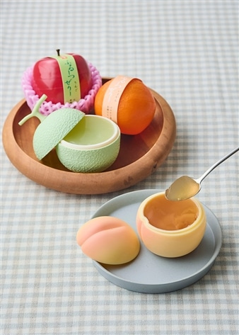 ふるーつぜりー4個入り進物箱タイプ(包装紙包み)