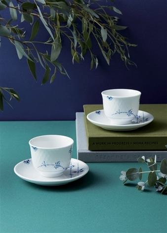 ロイヤル コペンハーゲン】ブルーパルメッテ ペアティーセット | 洋食