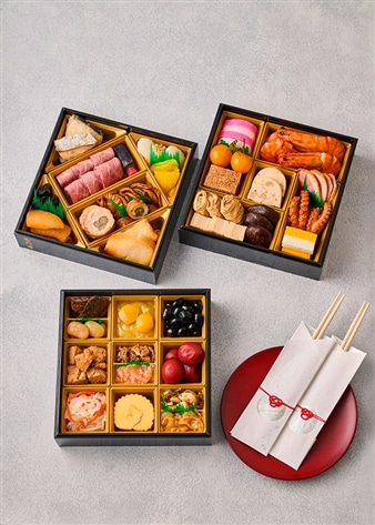 【日本料理なだ万】冷凍おせち三段「景福」（3人前）