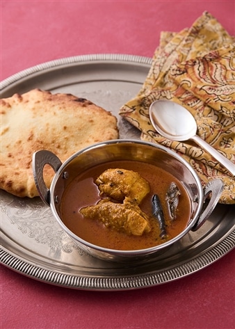 チキンカレー＆チーズナン（2人前）