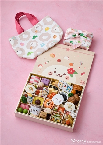【数量限定】しろたんおせち2026（トートバッグ/小風呂敷付/2～4人前）