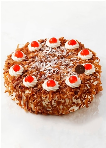 【Merry Christmasプレート付】最高級洋菓子 シュヴァルツベルダーキルシュトルテ 12cm