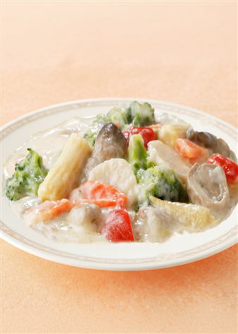 【赤坂四川飯店】彩り野菜のクリームソース煮 6袋