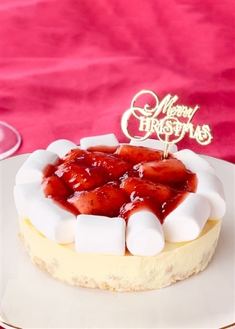 マシュマロストロベリー北海道チーズケーキ
