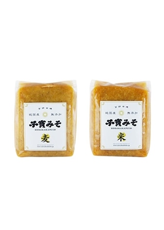 子寶みそ 麦米 各500gセット