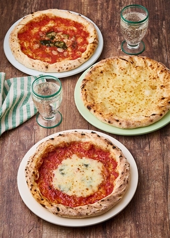 マルゲリータ1枚・マリナーラ1枚・ビアンカ1枚セット