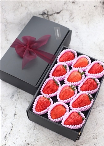 【冬/春限定】朝採れいちご(大粒・500g)