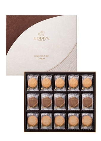 【GODIVA】ラングドシャクッキーアソートメント（52枚入）