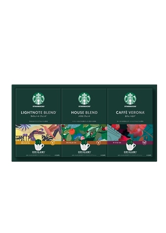 【スターバックス】オリガミ パーソナルドリップコーヒーギフト（3種）
