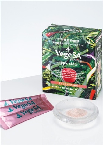 ベジサ スパークリング アップルサイダー（栄養機能食品 ビタミンD・ビタミンC）