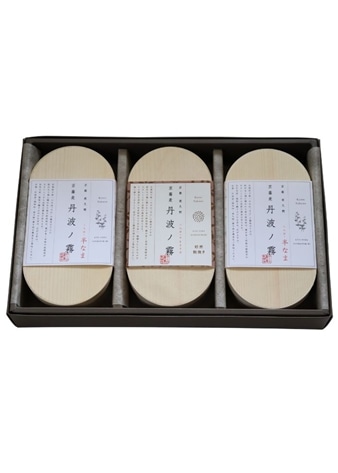 京蕎麦 丹波ノ霧 焙煎粗挽きそばセットB