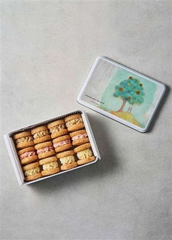 国産有機小麦のミニチーズバターサンド缶