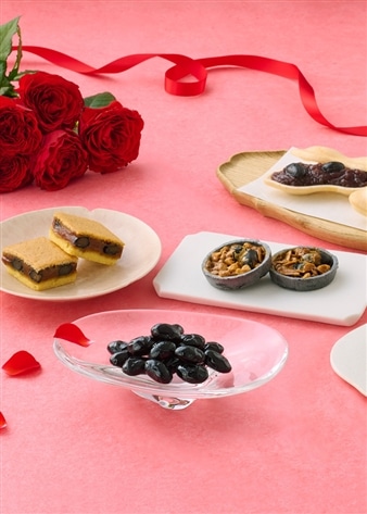 【3-5月限定】【母の日掛け紙対応可】季節の詰合せ＜蒼ローズ＞　紙箱（大）