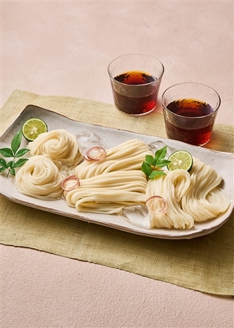 玉練うどん・冷麦・素麺50本桐箱入