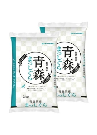 【令和7年産】青森県産まっしぐら10kg（5kg×2袋）