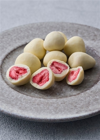 10個 いちごのホワイトチョコレート 仕立て