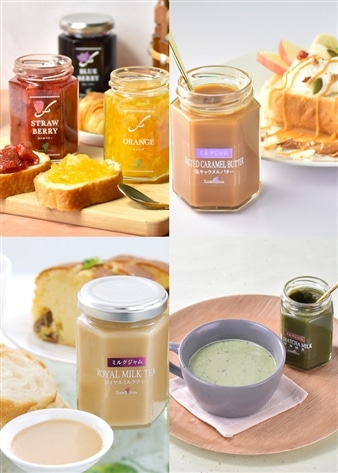 フルーツジャム・スプレッド6個詰合せ