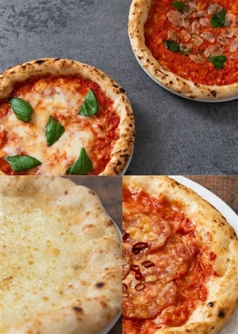 マルゲリータ1枚入・マリナーラ1枚・ ビアンカ1枚・ディアボロ1枚セット