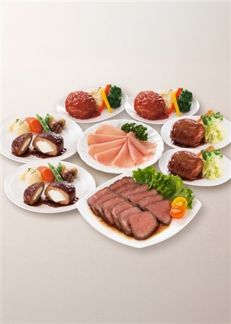 田崎真也セレクション ローストビーフ＆肉惣菜セット（5種8品入）