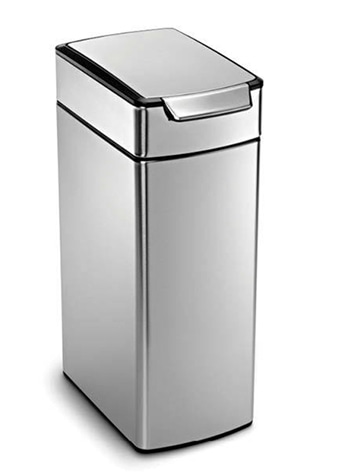 美品 simplehuman スリム タッチ バーカン 40L シンプルヒューマン スリムタッチバーカン 40L (ゴミ箱(ごみ箱
