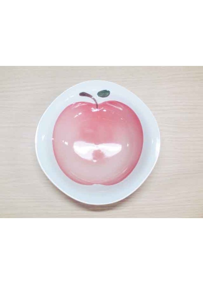 篠英陶磁器 りんご(赤)・多用鉢