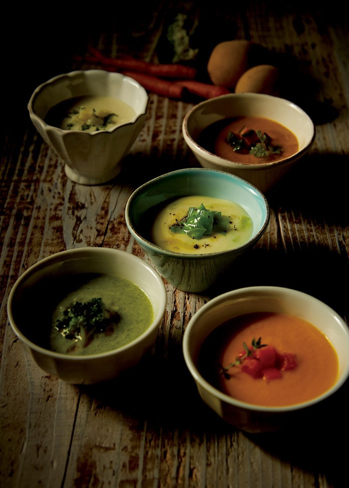 健美の里 【Grande chef】Soupe(スープ)B＜5種のポタージュセット＞
