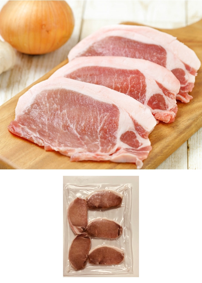 マルシェセレクト イベリコ豚のロースステーキ約1kg