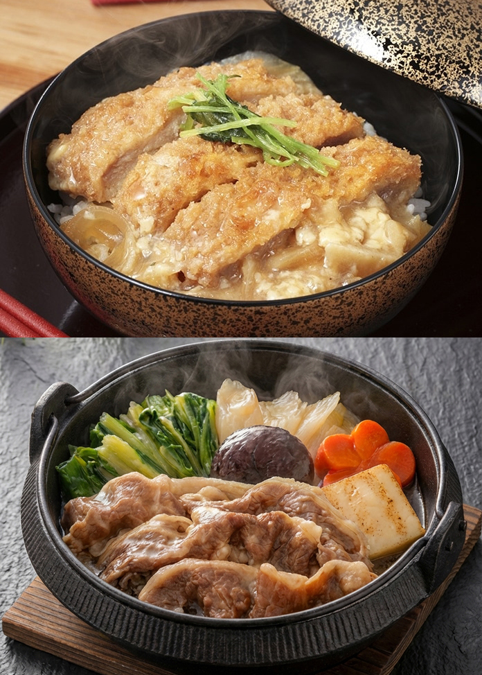 【同時購入で10％OFF！】『祇園又吉』かつとじ＆すき焼き膳