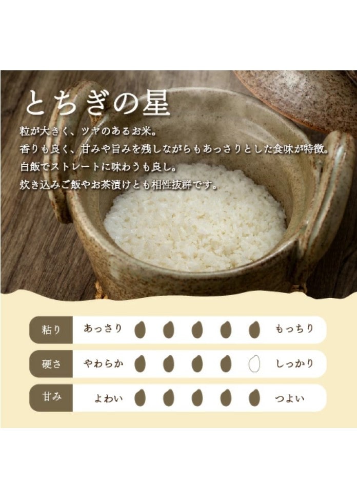 とちぎの星　特徴