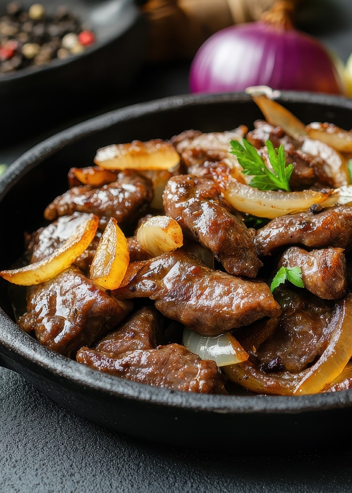 2段仕込みの厚切り牛サガリ焼肉（たれ漬け）500g×2袋