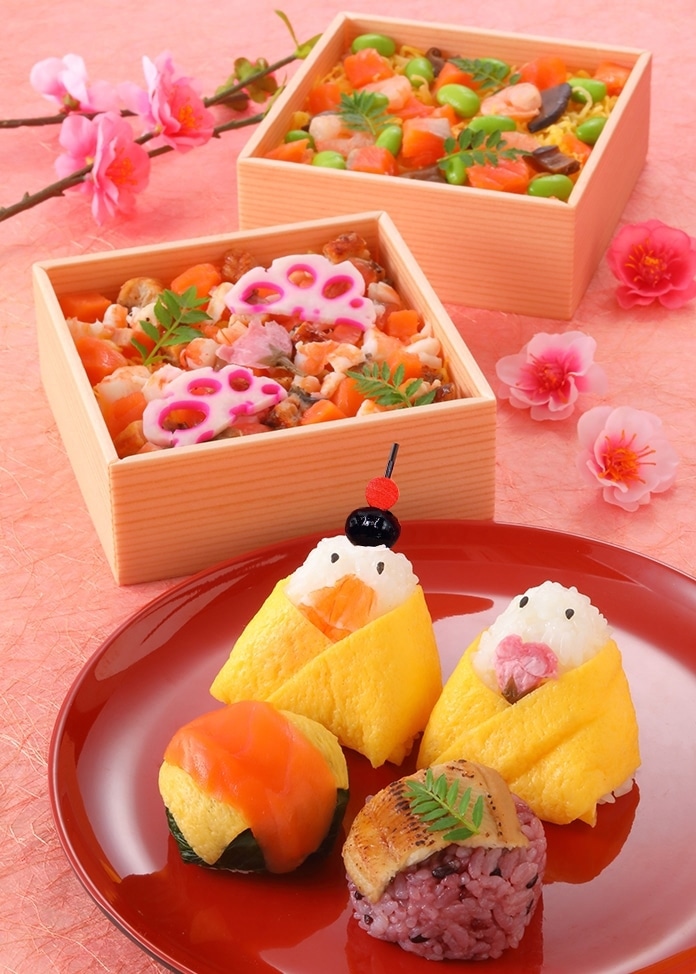 桃の節句  ちらし寿司と和菓子セット