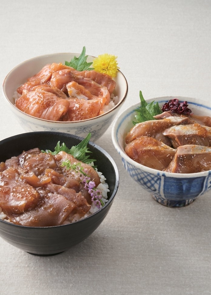 【山下水産】海鮮漬け丼の具3種セット(3食入り)