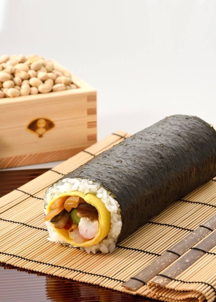 【節分限定】鯛と柚子の丸かぶり寿司