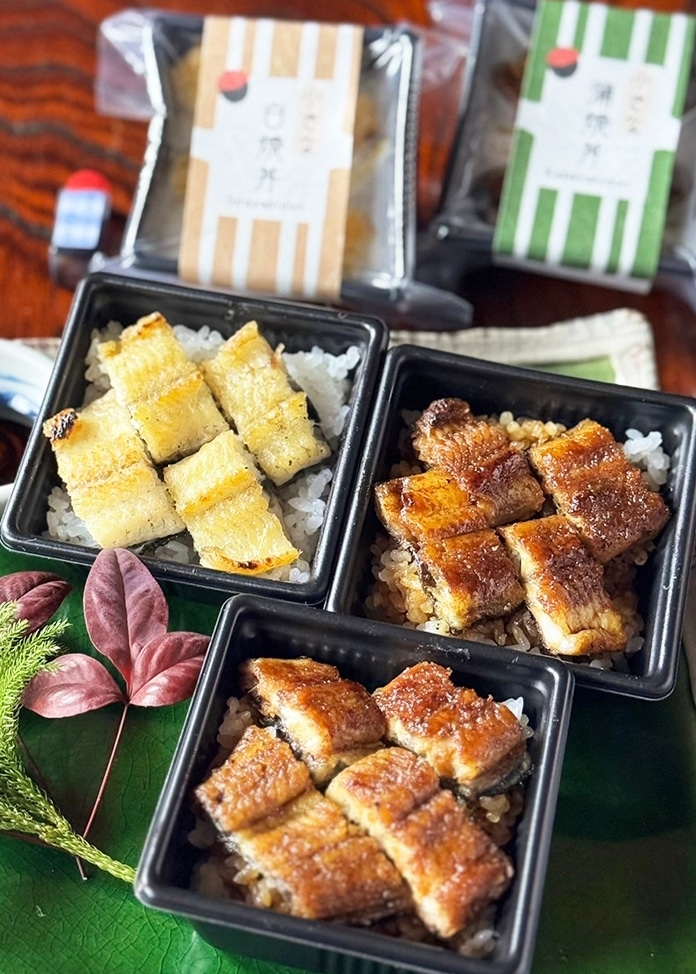 小さな蒲焼丼・白焼丼詰合せ（2種各3個入）