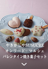 やきがしやSUSUCREオンワード・マルシェ バレンタイン焼き菓子セット