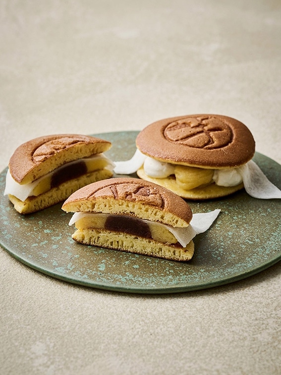 焼き芋クリーム羽二重生どら焼き 5個