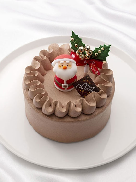 ヒロタ 100周年冷凍クリスマスケーキ マロンショコラ4号