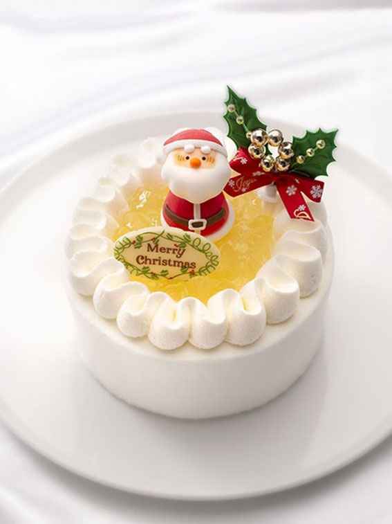 ヒロタ 100周年冷凍クリスマスケーキ レアチーズパイナップル4号