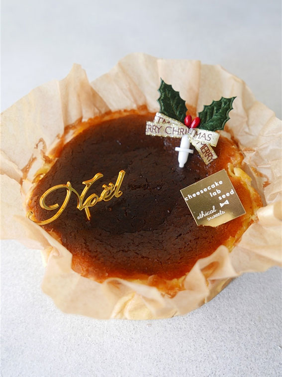 濃厚バスククリスマスケーキ