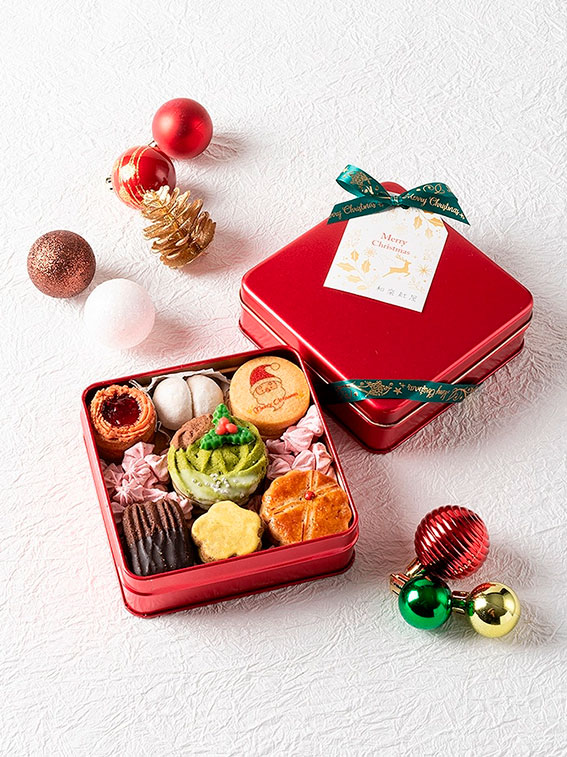 紅屋のクッキー缶 クリスマス2025