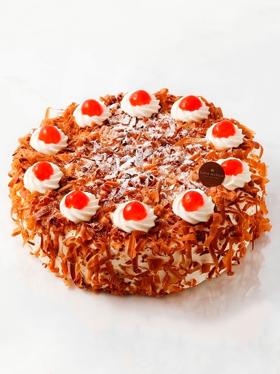 【Merry Christmasプレート付】最高級洋菓子 シュヴァルツベルダーキルシュトルテ 20cm