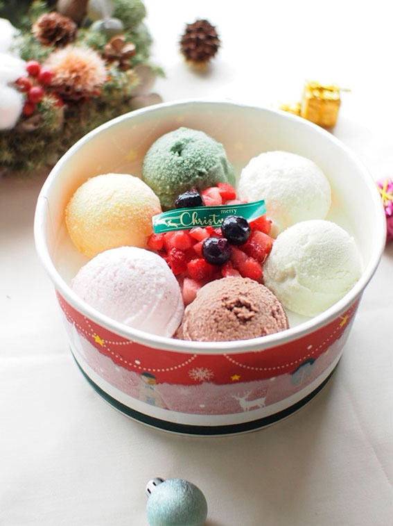 クリスマスジェラートケーキ
