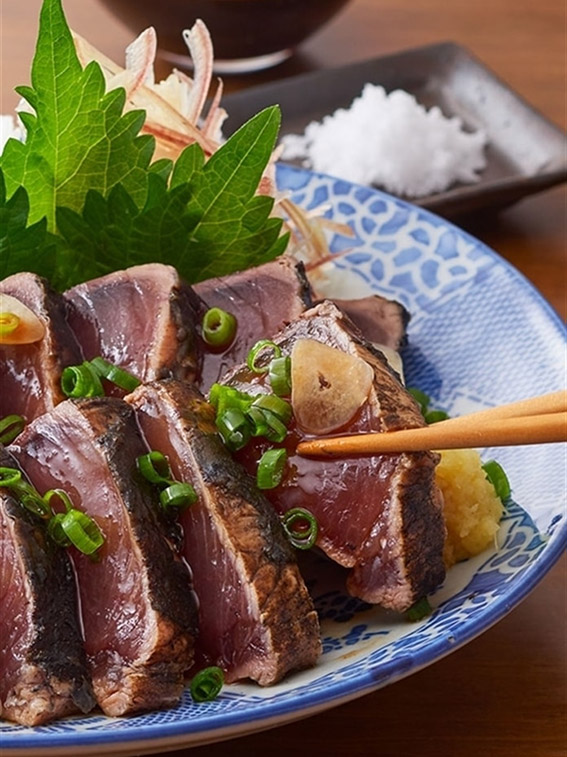 直炎焼き・鰹のたたき
